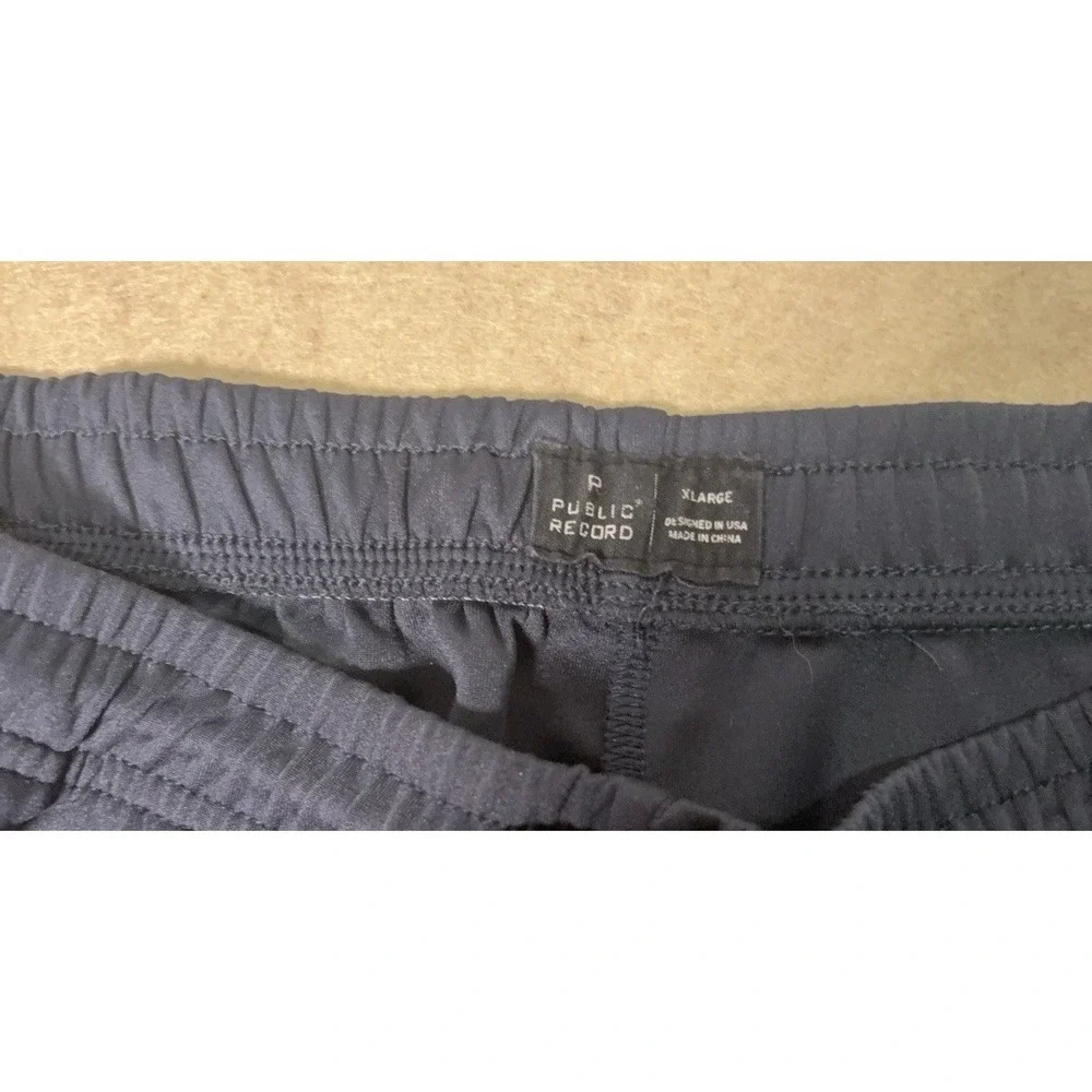 Public Rec Cargo‎ Joggers Mens XL Blue Cargo Pockets Stretch Athleisure